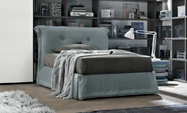 Letto singolo con testiera Amami di Tomasella