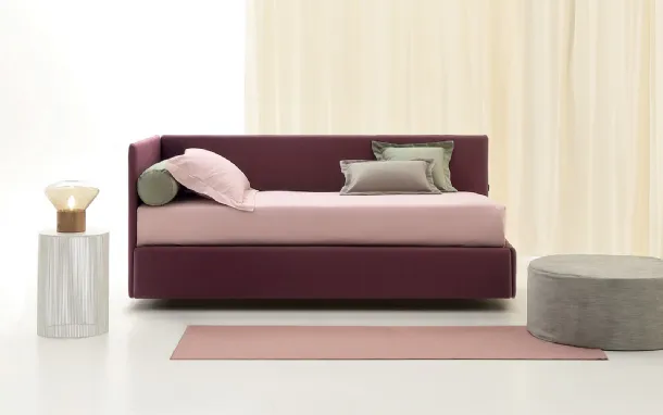 Daybed Golf 719 in tessuto trasformabile con meccanica a pettine di Oggioni
