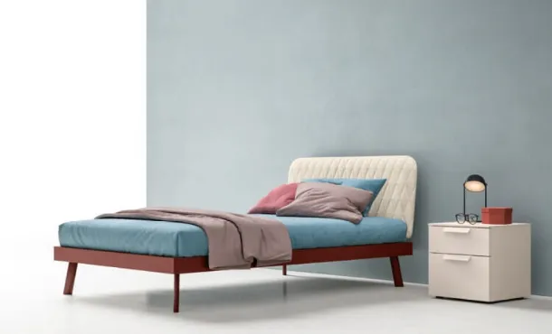 Letto singolo Wing di Zalf