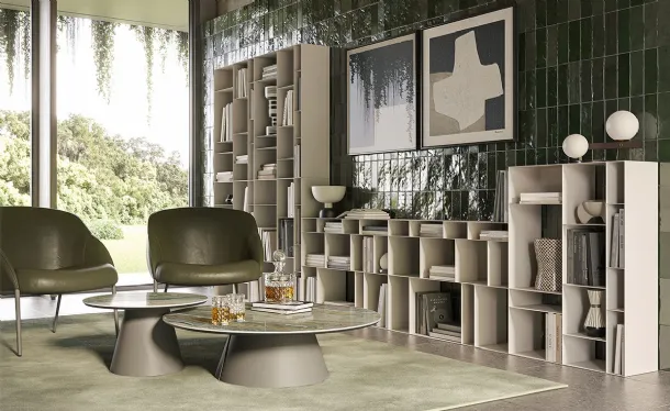 Libreria componibile Latitude di Cattelan Italia