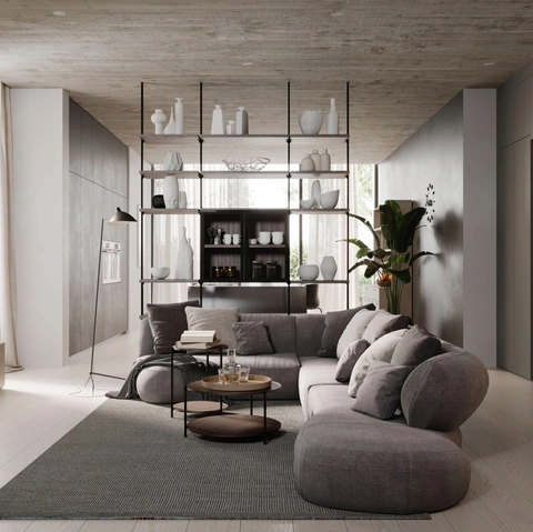 Libreria Divisoria in Metallo di Nardi Interni