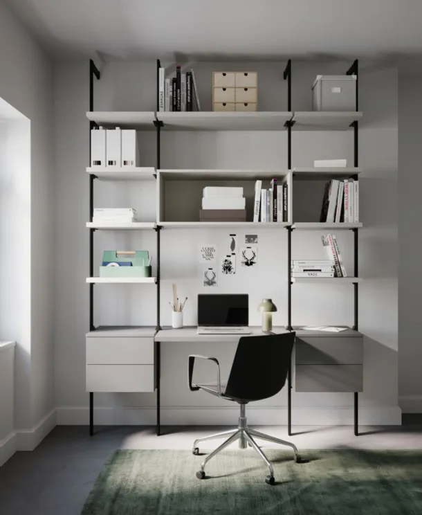 Libreria componibile Home Office di Nardi Interni