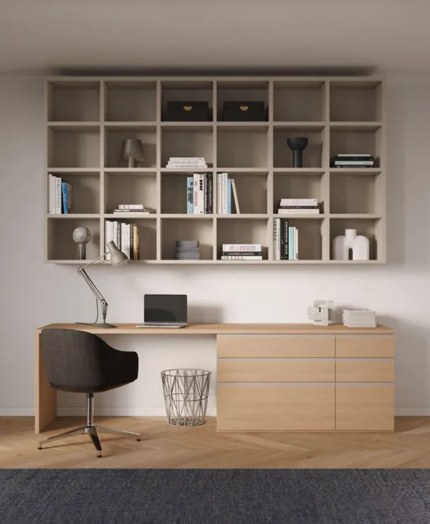 Libreria sospesa Home Office di Nardi Interni