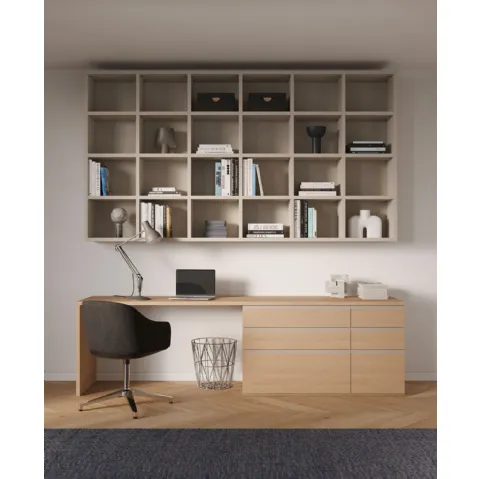Libreria sospesa Home Office di Nardi Interni