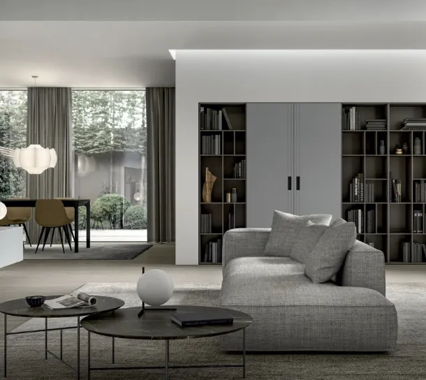 Libreria Living Time di Arredo3
