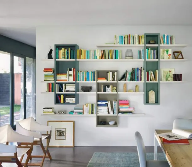 Libreria Modo Composizione M6C78 di Sangiacomo