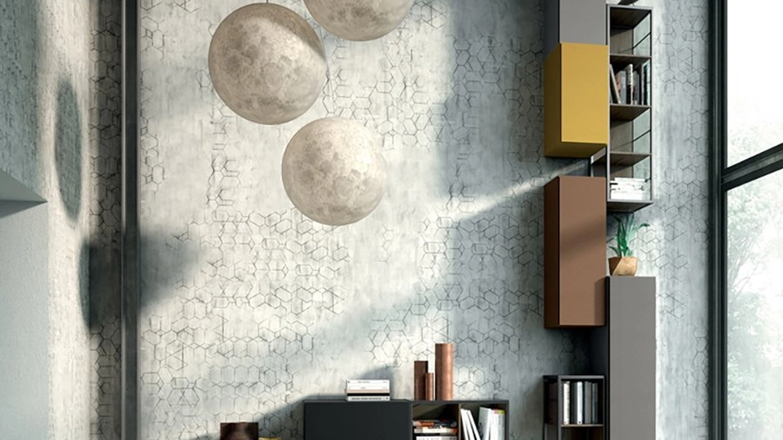 Libreria sospesa Rebel R09 di Fimar