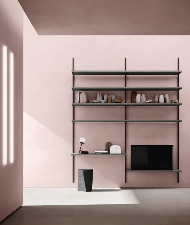 Libreria sospesa SM2006 Flexy Easy di Zalf