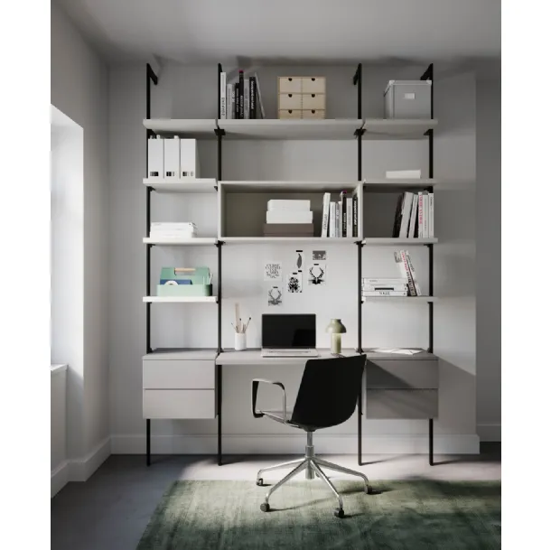 Libreria componibile Home Office di Nardi Interni