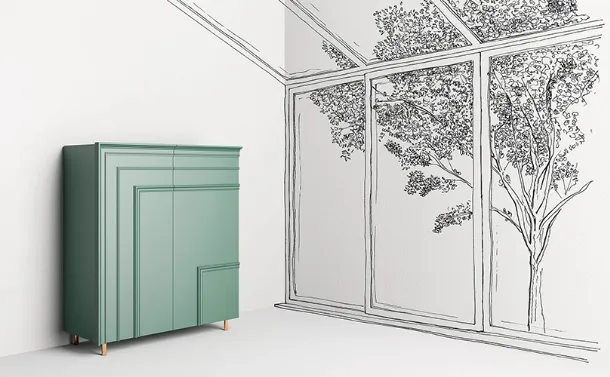 Madia Gessolina di Minotti Italia
