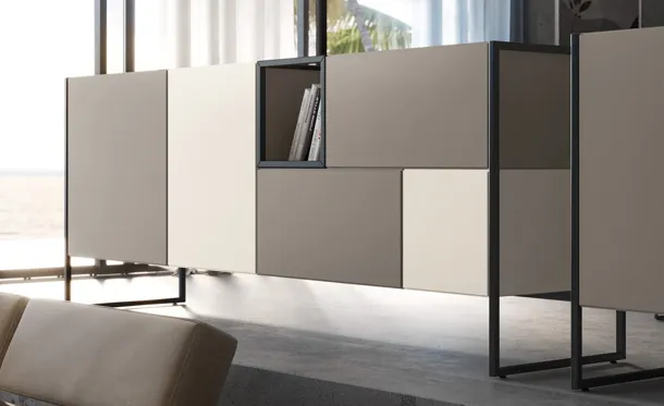 Madia Rebel RS 10 in laccato opaco bicolore di Fimar