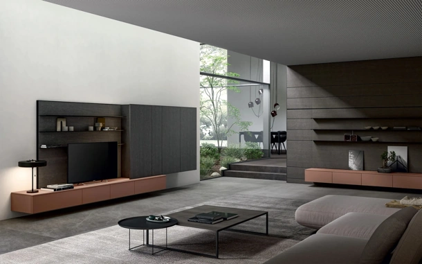 Parete Attrezzata Living Asia di Arredo3