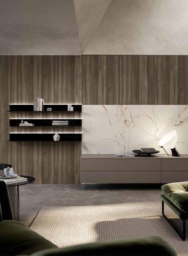 Parete Attrezzata Living Cloe di Arredo3