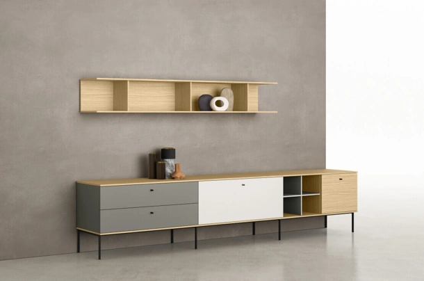 Parete Attrezzata SpaceMakers day Plana di Zalf