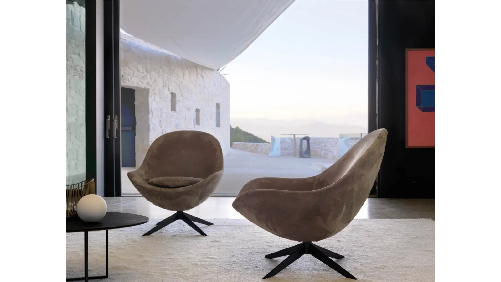 Poltrona di design Soor di Desirèe