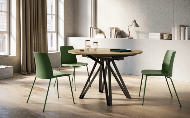 Tavolo rotondo allungabile York di Arredo3