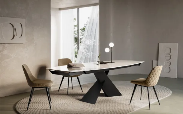 Tavolo allungabile Fox gres di Arredo3