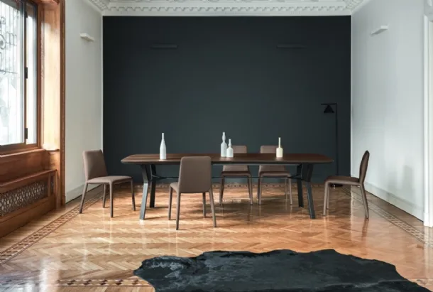 Tavolo Iron in Rovere Termotrattato di Sangiacomo