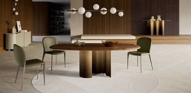 Tavolo Papelito Wood di Cattelan Italia