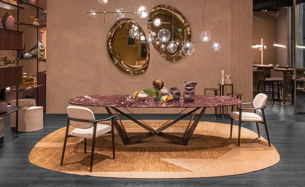 Tavolo Skorpio Marble di Cattelan Italia