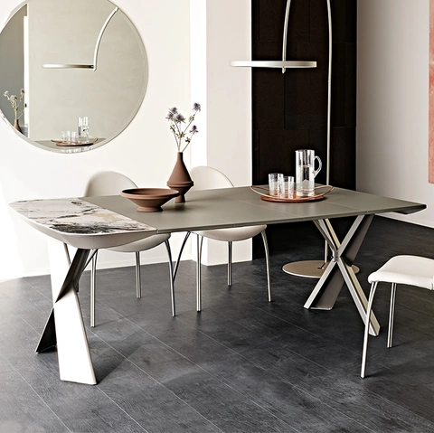 Tavolo Consolle allungabile Terminal Keramik Drive di Cattelan Italia
