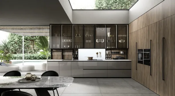 Cucina Design angolare Lab13 Kitchen 09 di Aran