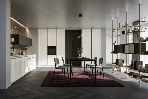 Cucina Moderna ad angolo Alma 06 di Arredo3