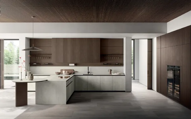 Cucina Moderna Glass 2|0 02 di Arredo3
