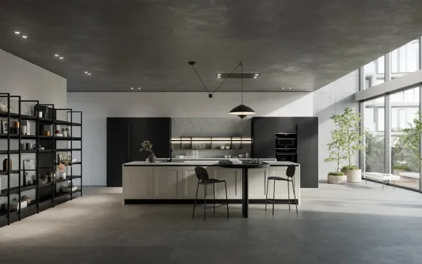 Cucina Moderna con isola Meg 01 di Arredo3