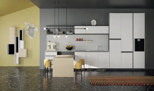 Cucina Moderna For Me Kitchen Nine A di De Rosso