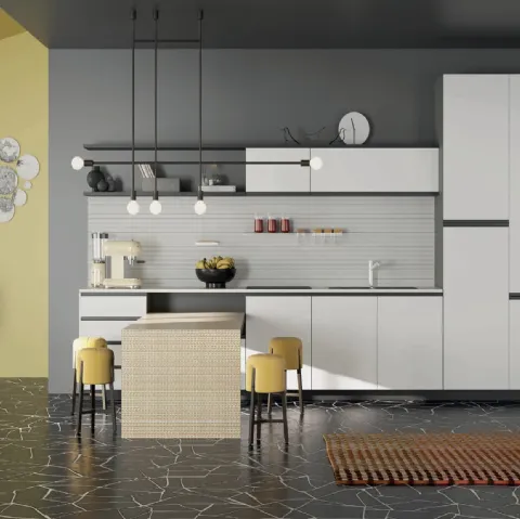 Cucina Moderna For Me Kitchen Nine A di De Rosso