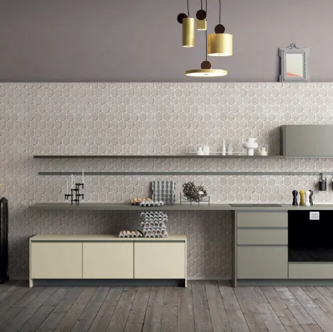 Cucina Moderna For Me Kitchen One B di De Rosso