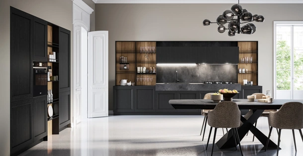 Cucina Moderna ad angolo Frida 01 di Arredo3