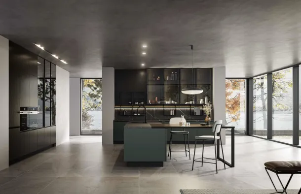 Cucina Moderna con isola Kalì 04 di Arredo3