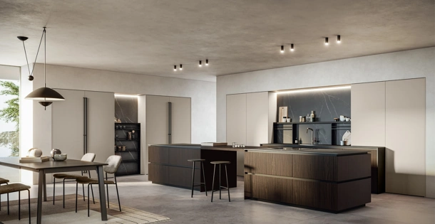 Cucina Moderna con isola Kalì 04 di Arredo3