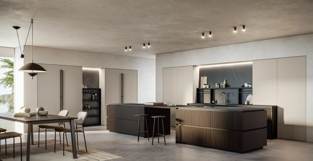 Cucina Moderna con isola Kalì 08 di Arredo3