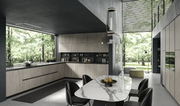 Cucina Moderna angolare Lab13 Kitchen 11 di Aran