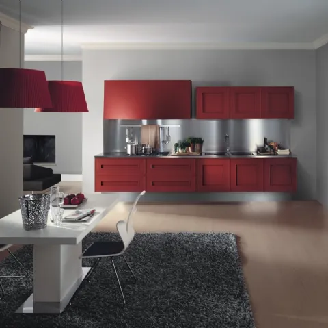 Cucina Moderna ad angolo Melograno di Composit