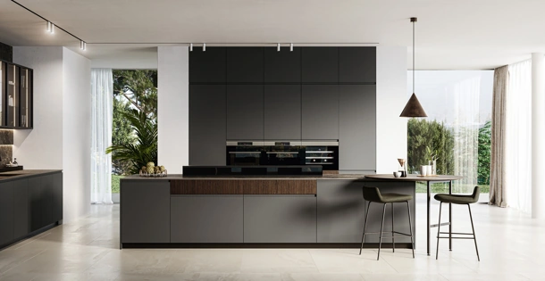 Cucina Moderna in Pet opaco Wega di Arredo3