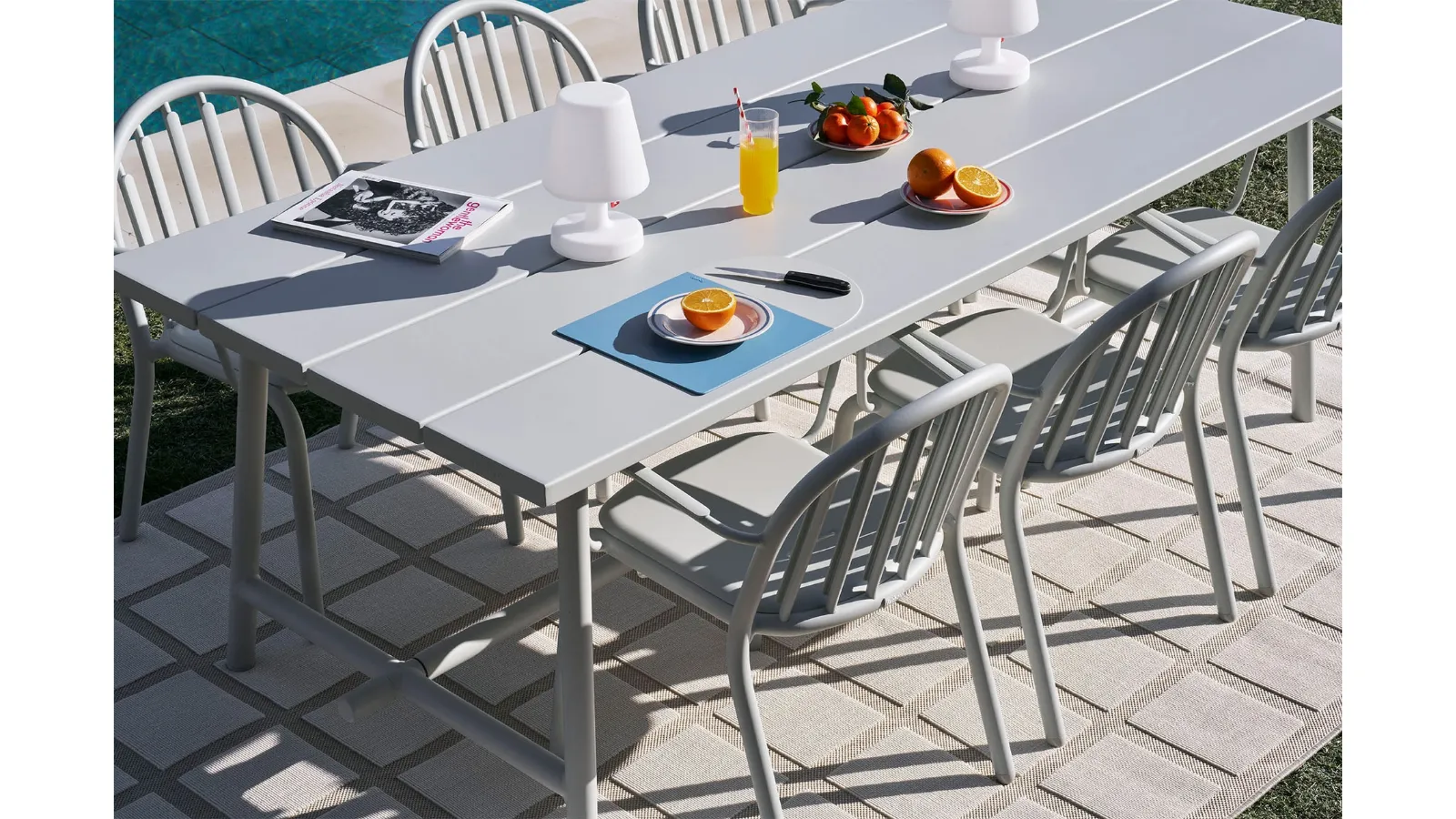 Tavolo e Sedie in alluminio Fred's di Fatboy