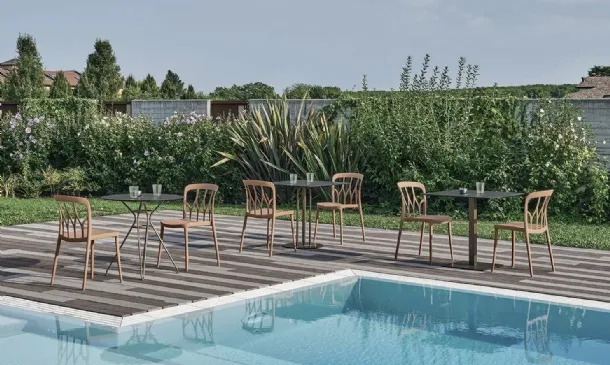 Tavolo da giardino Rail Basso Outdoor di Bontempi