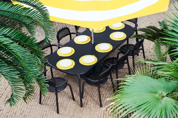 Tavolo Toní Tablo e Sedie in alluminio di Fatboy