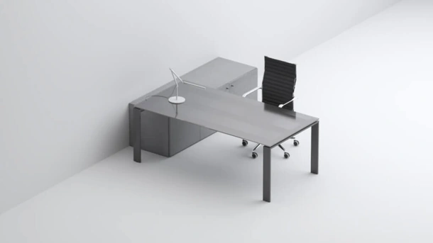 Scrivania direzionale SM2576 di Zalf