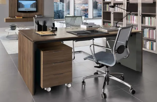 Scrivania Direzionale Z577 di Zalf