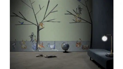 Carta da parati Cats di Glamora