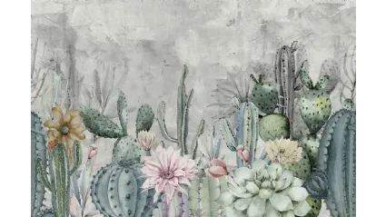 Carta da parati Cereus di Inkiostro Bianco