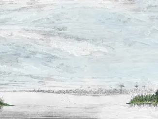 Carta da parati Lake di Inkiostro Bianco