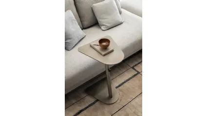 Tavolino da divano in metallo Ambrogino di Presotto