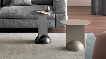 Tavolino in metallo di design Combination di Bonaldo