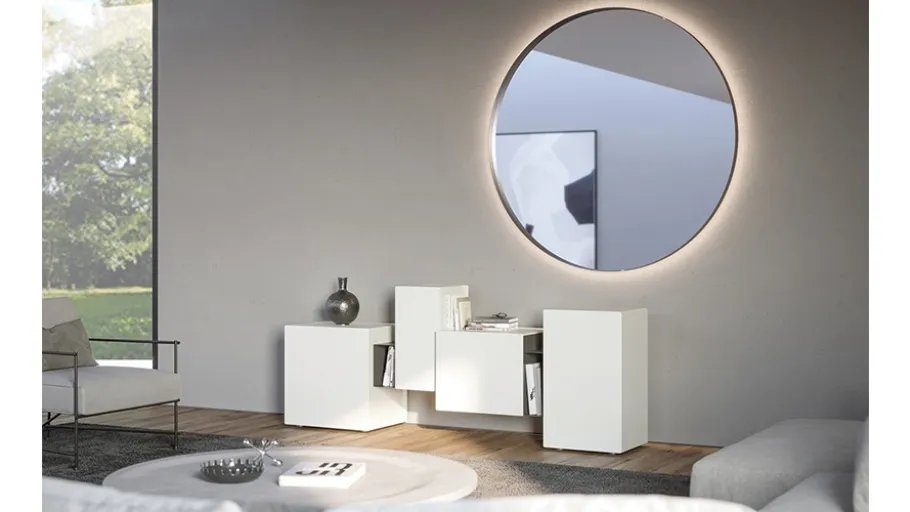 Specchio FullMoon di grandi dimensioni di Minotti Italia